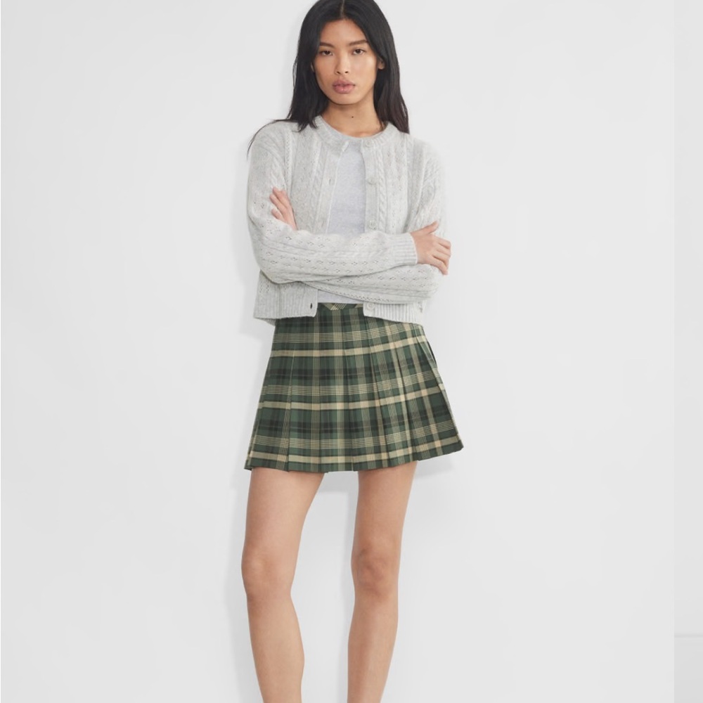 ARITZIA Blue Micro Skirt by Sunday Best size 0